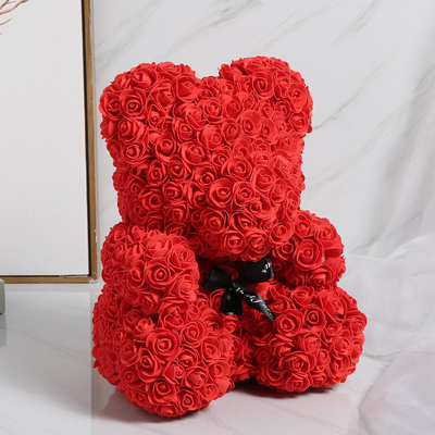 hoa hồng vĩnh cửu Bear sinh nhật quà, 520 Valentine's Day quà, hoa hồng vĩnh cửu Bear sản phẩm, gấu hồng