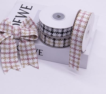 Giá tốt. Vành đai dệt len waffle 4cm thân thiện với môi trường Tự làm (DIY) Kiểu nhỏ thơm tho Phụ kiện tóc nơ lưới Qianniao trực tuyến