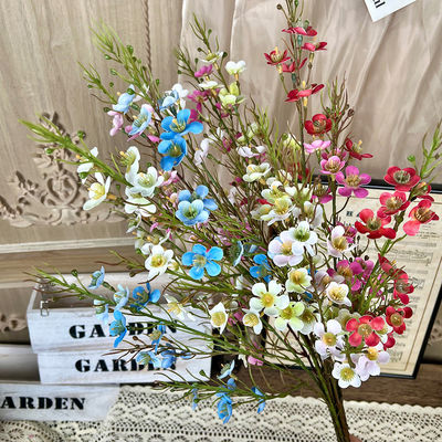 Giá tốt. Mận Úc mô phỏng, hoa giả, thành phẩm cho đám cưới, cắm hoa, hoa cảnh, cảm giác cao cấp, phòng khách, trang trí bó hoa trực tuyến