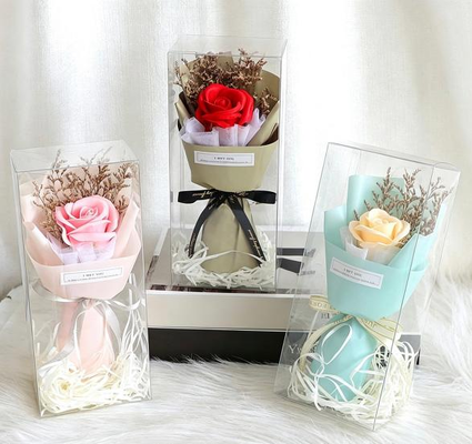 Giá tốt. Hoa sáng tạo xà phòng nhân tạo Hoa hồng hoa làm bằng tay hoa thơm hoa hồng bó hoa một miếng hoa hồng cho ngày Valentine trực tuyến