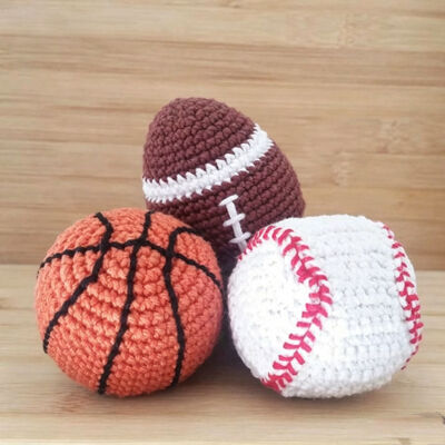 Giá tốt. Amigurumi Đồ Chơi Mềm Mũ Bóng Chày Bé Trai Móc Vô Diện Búp Bê Handmade Búp Bê trực tuyến
