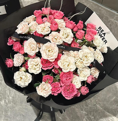 Giá tốt. Ngày Valentine & Ngày của mẹ Bouquet bảo quản Sophie hoa hồng & hoa xà phòng giống như cuộc sống món quà thanh lịch trong xô ôm trực tuyến