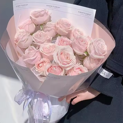 Giá tốt. Hoa nhân tạo làm bằng tay thơm quà tặng ngày Valentine Giá bán buôn tùy chỉnh chất lượng cao bouquet hoa xà phòng trực tuyến