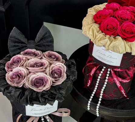 Giá tốt. Ngày của Mẹ Hoa hồng Bông hoa xà phòng Cổ hoa quà trong hộp Hoa hồng xà phòng đỏ cho Ngày Valentine quà tặng trực tuyến
