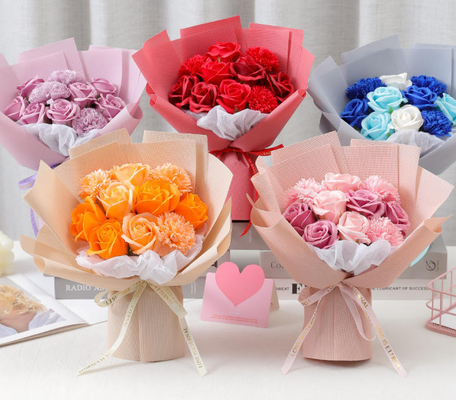 Giá tốt. bán nóng xà phòng hoa bó hoa cho ngày của mẹ quà ngày Valentine trực tuyến
