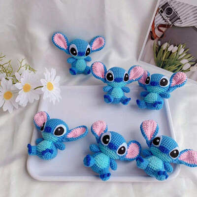 Giá tốt. Phong cách phổ biến Sản phẩm thủ công Eco-Friendly Crochet Plush Doll Animal Pattern Cute Soft for Kids Gift & Home Decor Wholesale QIMU Brand trực tuyến