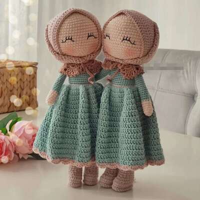 Giá tốt. Móc thủ công tùy chỉnh Quà tặng em bé xinh đẹp Đồ chơi nhồi bông Búp bê Amigurumi cho bé gái trực tuyến