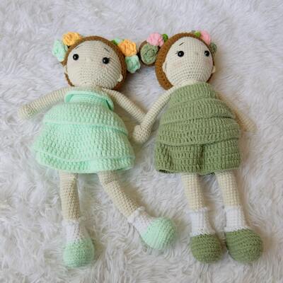 Giá tốt. Búp bê và thú nhồi bông thủ công đầy màu sắc đáng yêu Đồ chơi nhồi bông Amigurumi Đồ chơi móc cho bé gái và bé trai trực tuyến