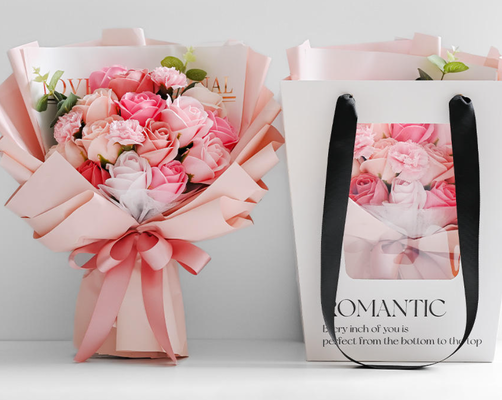 Giá tốt. Quả hoa nhân tạo quà tặng với hoa hồng hương thơm làm bằng tay mãi mãi xà phòng hoa hồng bó hoa màu sắc rực rỡ hoa hồng xà phòng bó hoa quà tặng trực tuyến