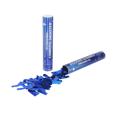 Giá tốt. 12 inch Blue Confetti Cannon Wedding Club Celebration Confetti Poppers trực tuyến