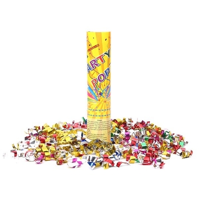 Giá tốt. Gold Metallic Foil Streamer Party Confetti Cannon 20cm dùng một lần trực tuyến